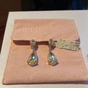 Judith Ripka dangle earrings
